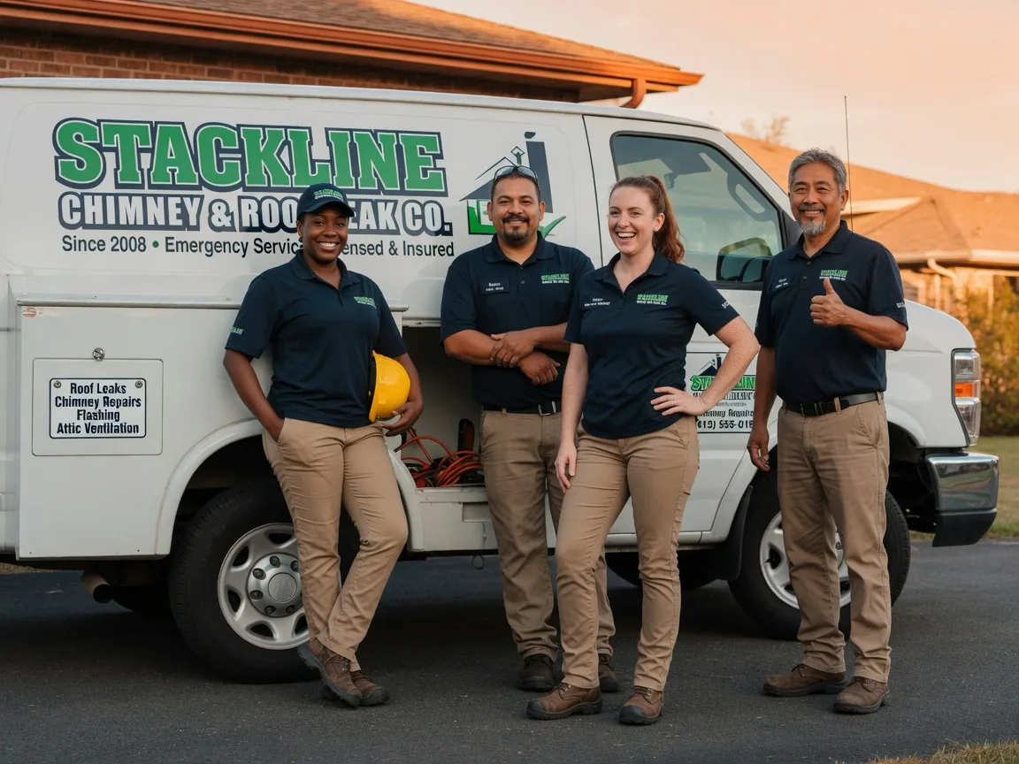 Chimney flashing repair company in Andalusia, IL